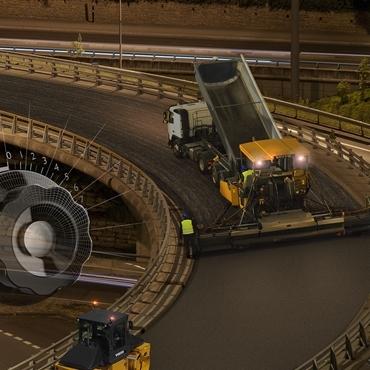 安稳的摊铺节制