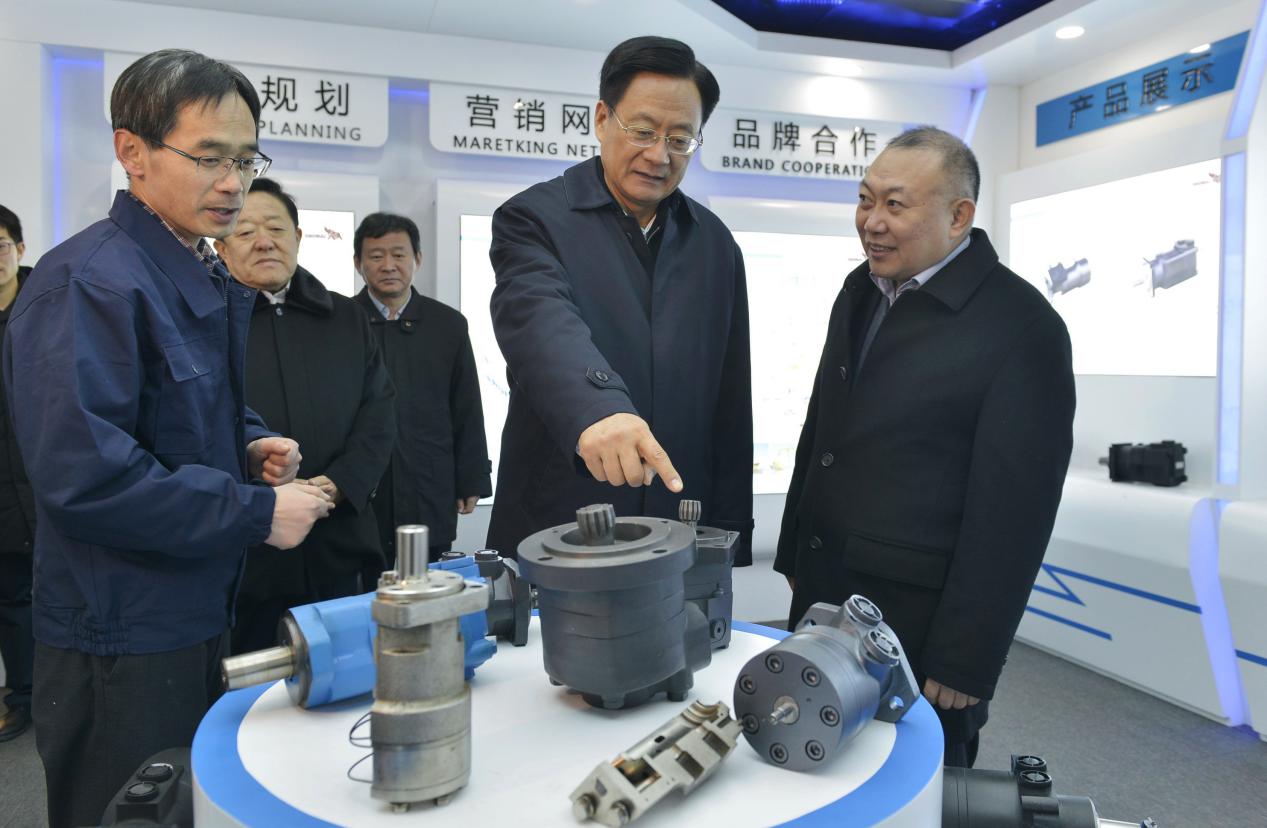 山东省政协主席刘伟到济南天业公司调研 